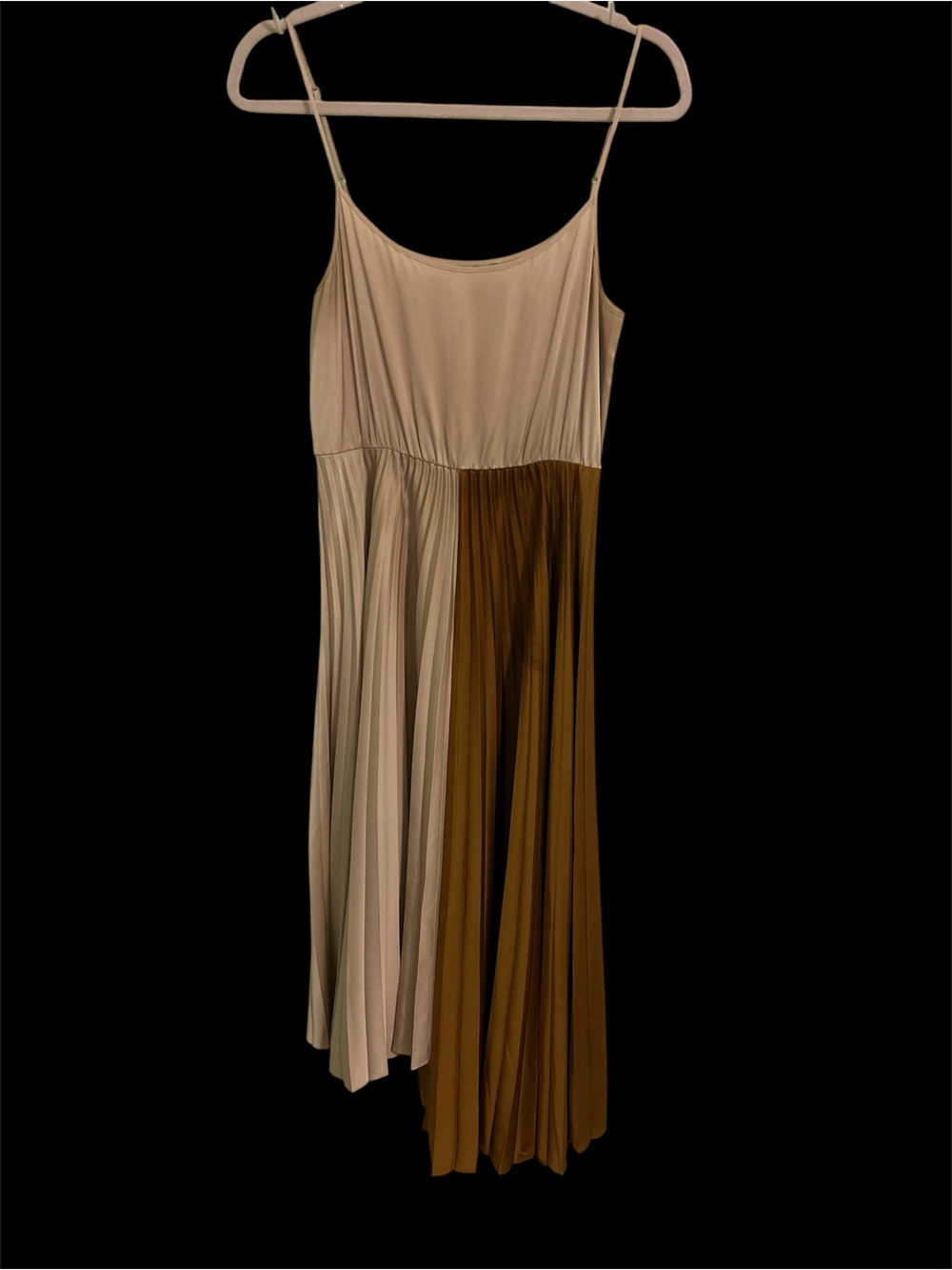 AllSaints Cream Cowl Neck Sweater and Slip Dress-Medium - Picture 3 of 7